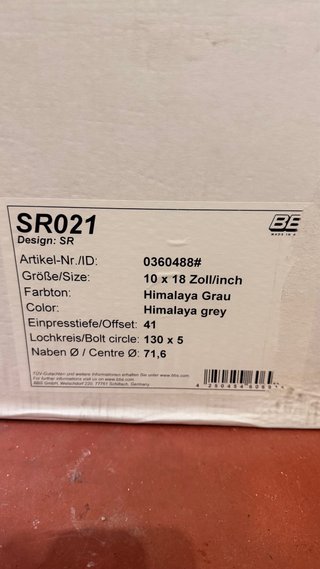 Llantas BBS SR021 y SR022 como Nuevas