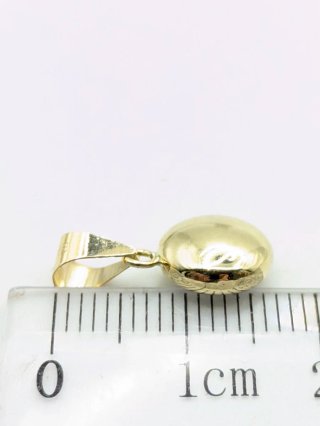 Colgante Oro 14k Ojo Azul
