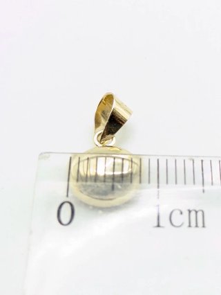 Colgante Oro 14k Ojo Azul