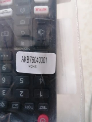 Mando TV LG AKB76040301