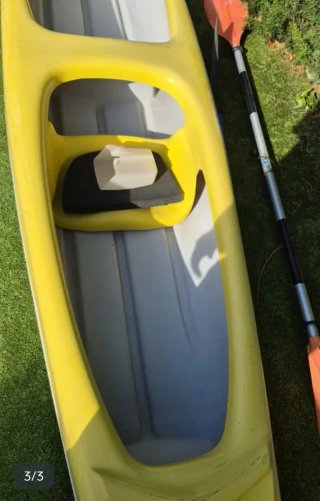 Canoa amarilla o cambio por tabla SUP