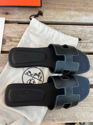 Sandali Hermes Neri Tg 38 donna