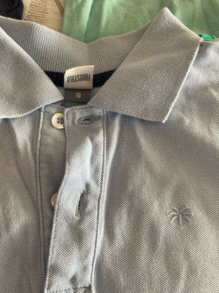 Lote 4 polos y 1 camiseta niño