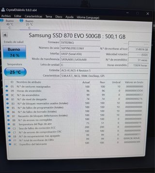 Disco Duro Samsung 870 EVO SSD