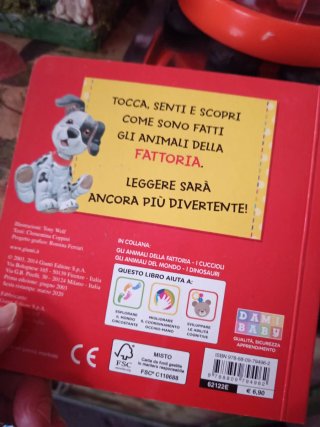 Libricino per bambini, gli animali