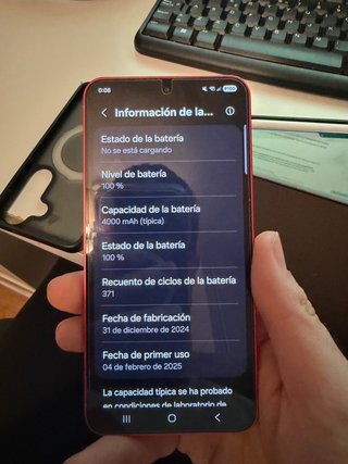 Samsung Galaxy S25 512 GB Rojo Coralred.