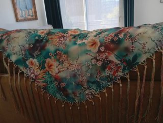 Mantón Gitana Multicolor con Flecos