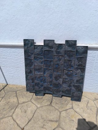 Molde hormigón impreso