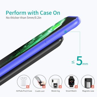 Cargador inalámbrico rápido 15W para iPhone