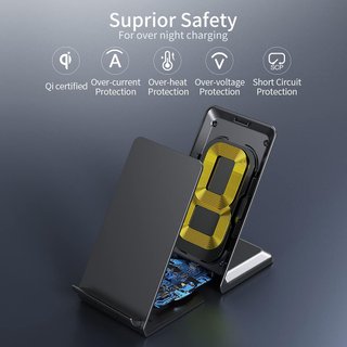 Cargador inalámbrico rápido 15W para iPhone