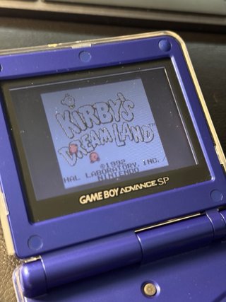 Videojuego Kirby Dream Land Nintendo Game Boy PAL