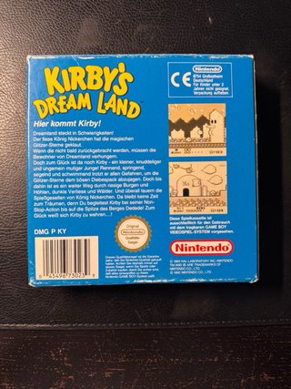 Videojuego Kirby Dream Land Nintendo Game Boy PAL