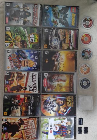 PSP 3004 Negra con Juegos