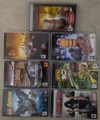PSP 3004 Negra con Juegos