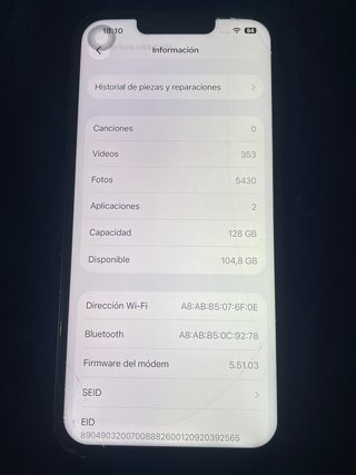 iPhone 13 Medianoche