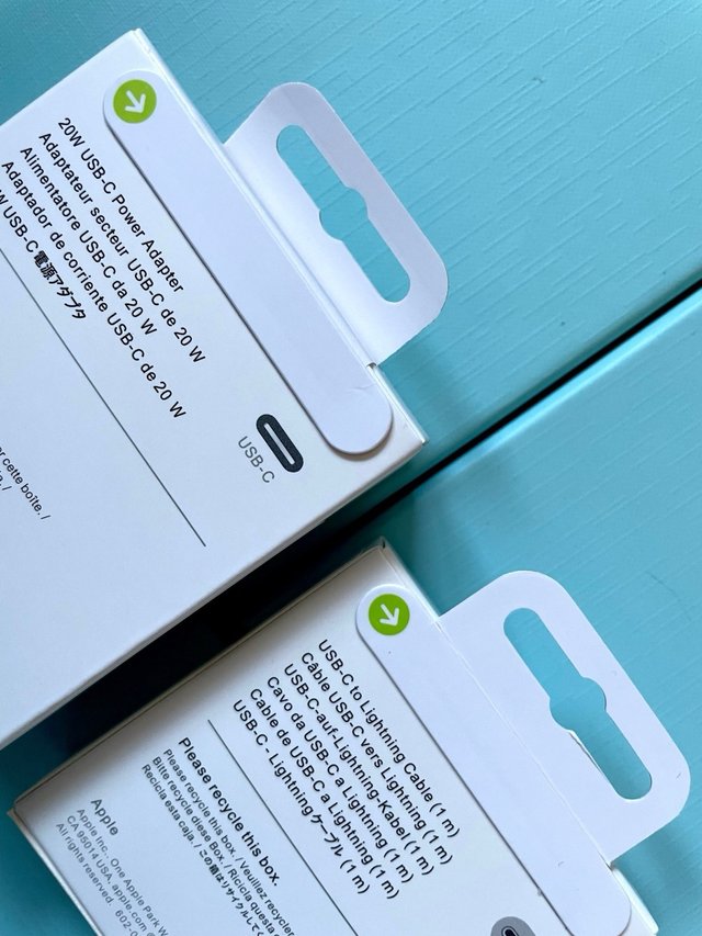Pack Cargador Apple Lightning Completo Nuevo