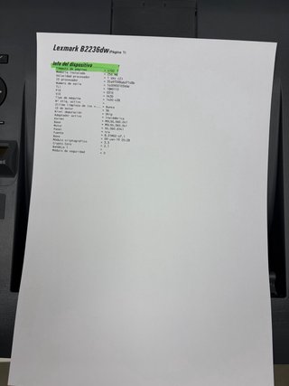 Impresora Lexmark WIFI