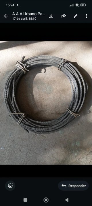 Cable acerado