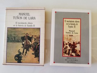 El movimiento obrero en la historia de España. Man