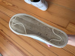 Nike Blazer Blancas y Beige Talla 38.5