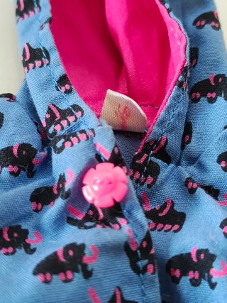 Sindy chaqueta, abrigo azul con capucha