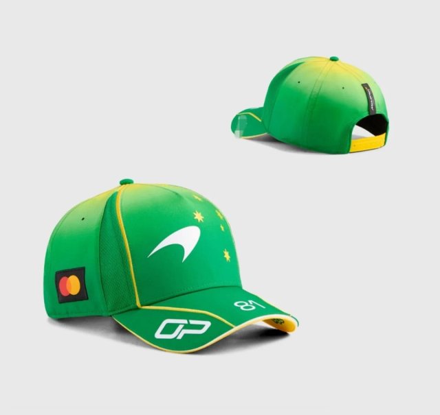 Gorra McLaren Verde y Amarilla