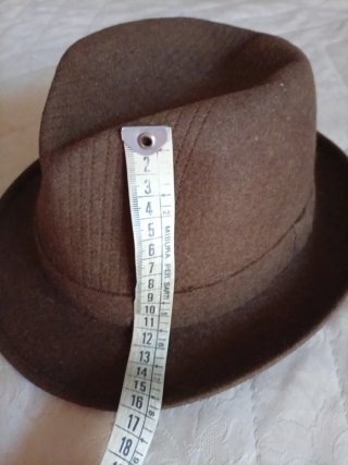 Cappello uomo Barbisio Fedora feltro di pelo