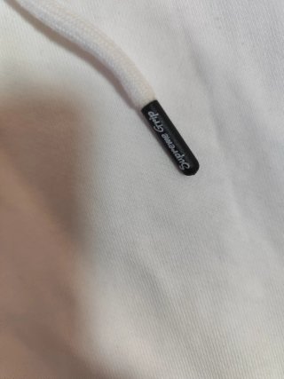 Sudadera blanca supreme origina