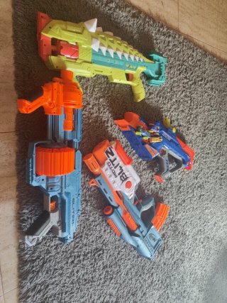 Pack 4 Pistolas Nerf
