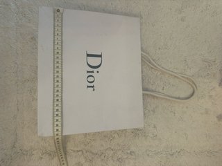 Borsa e scatola packaging Christian Dior