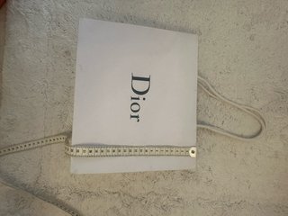 Borsa e scatola packaging Christian Dior