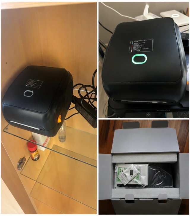 Stampante Termica Nera