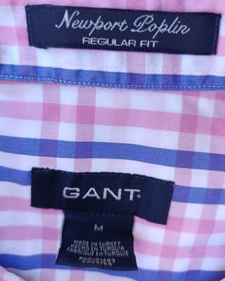 Camisa GANT Cuadros Manga Corta Talla M