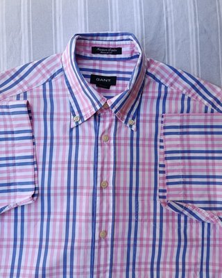 Camisa GANT Cuadros Manga Corta Talla M