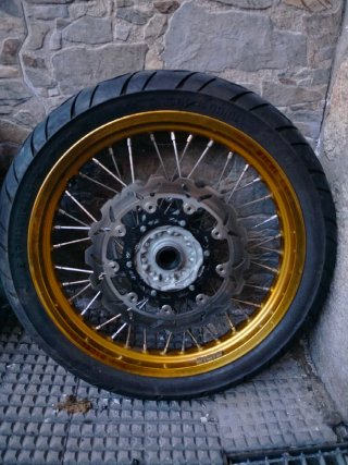 Juego Ruedas KTM Supermotard Adventure DE 19 Y 17