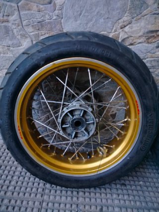 Juego Ruedas KTM Supermotard Adventure DE 19 Y 17