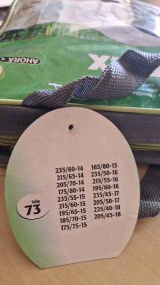 Cadenas textiles para nieve DRIVETEX Talla 73