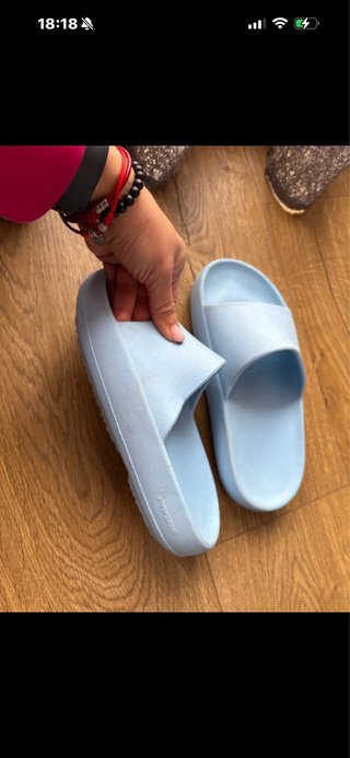 Chanclas Prozis Azul Claro Talla 38