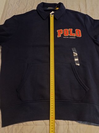 Sudadera Polo Ralph Lauren Media Cremallera Azul