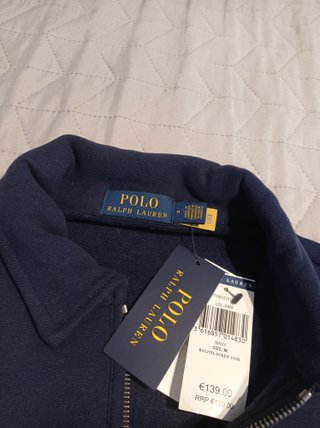 Sudadera Polo Ralph Lauren Media Cremallera Azul