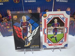 Cromos Fútbol FC Barcelona Andrés Iniesta