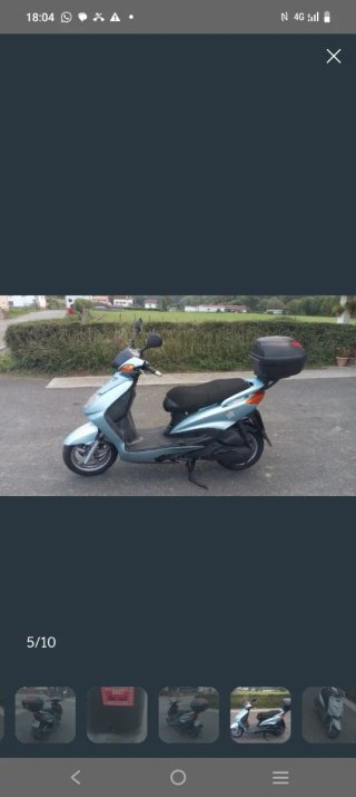 Yamaha Cygnus 125 Scooter Automático