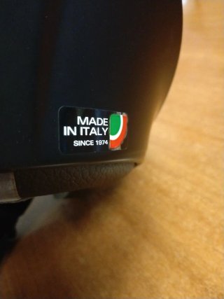 Casco de moto CABERG negro
