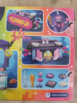 Lote de due scatole di LEGO Trolls World Tour