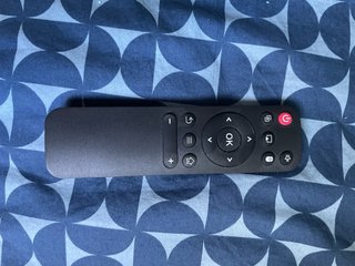 Proyector blanco pequeño