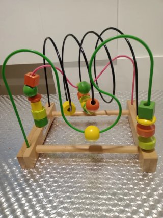 Juego educativo de madera
