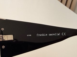 Gafas de sol vintage Frankie Morello negras