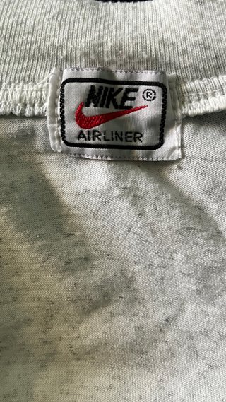 Camiseta Nike Vintage Gris Azul Talla L/XL