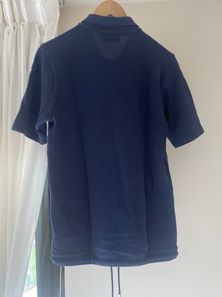 Polo Maison Kitsuné azul
