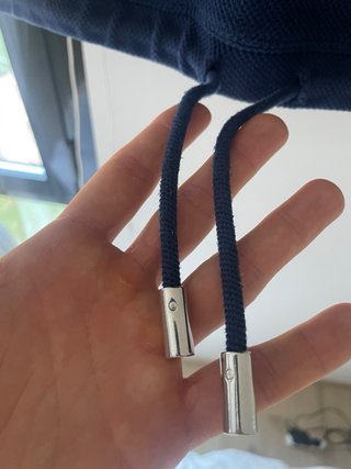 Polo Maison Kitsuné azul